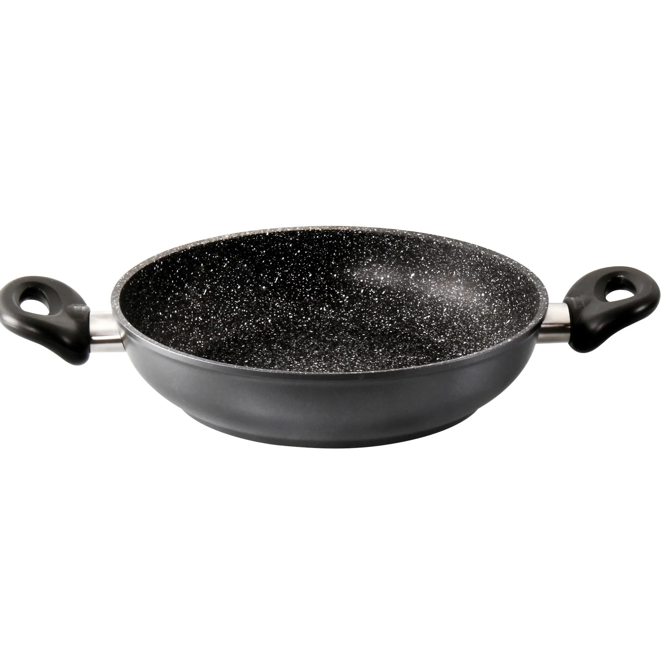 STONELINE Servierpfanne 24 cm | Schwarz