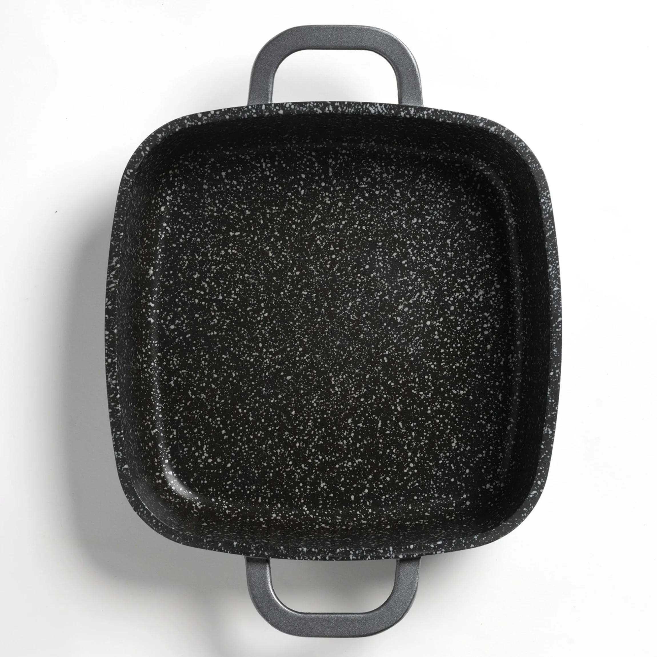 STONELINE Servierpfanne Eckig 20 cm | mit Deckel