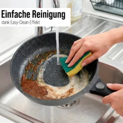 STONELINE SMART Bratpfanne 24 cm | ohne Deckel - Grau