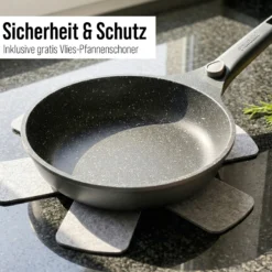STONELINE SMART Bratpfanne 20 cm | ohne Deckel - Grau