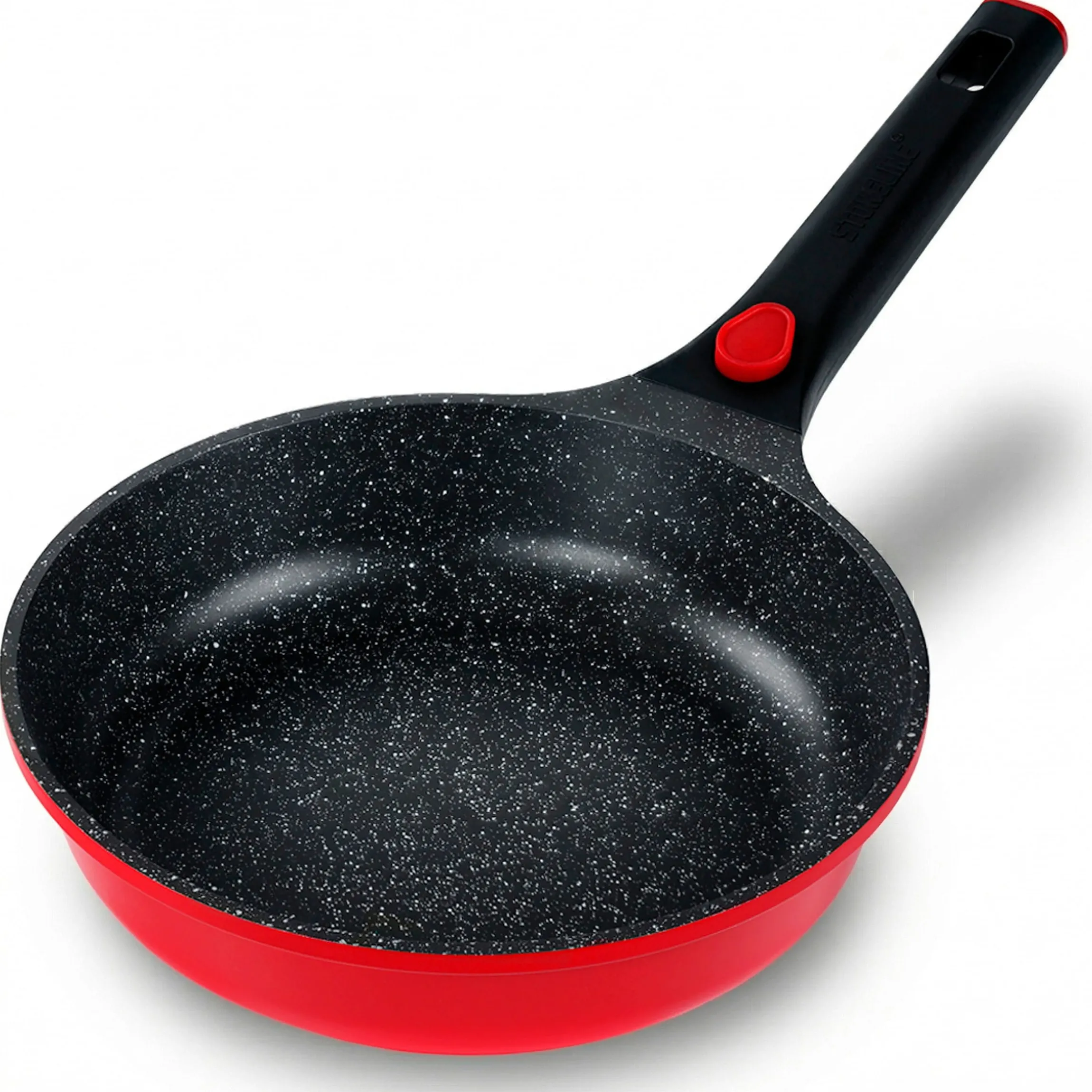 STONELINE SMART Bratpfanne 24 cm | ohne Deckel - Rot