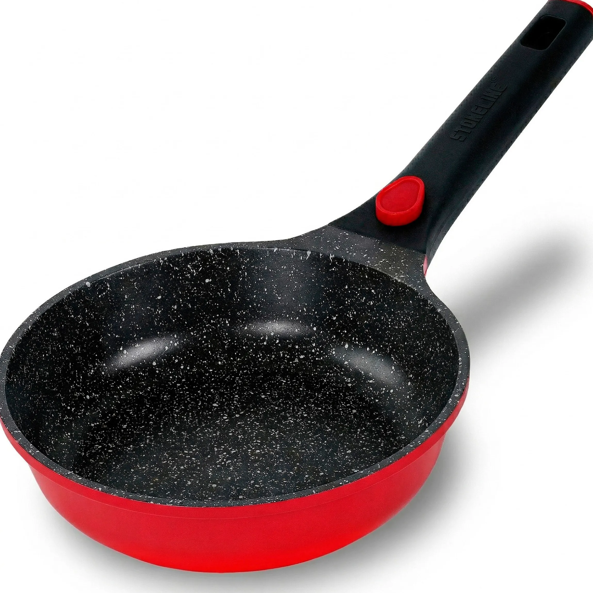 STONELINE SMART Bratpfanne 20 cm | ohne Deckel - Rot