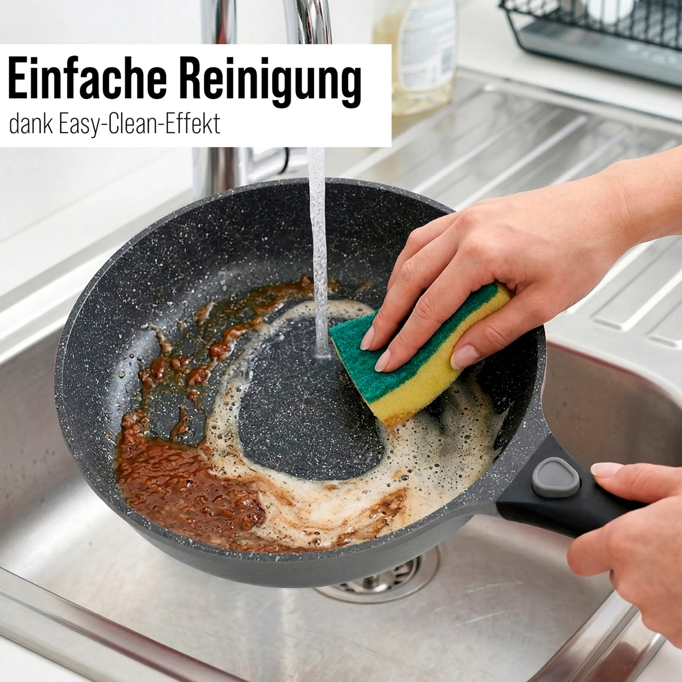 STONELINE SMART Pfannen-Set 2-teilig 24/28 | ohne Deckel - Grau