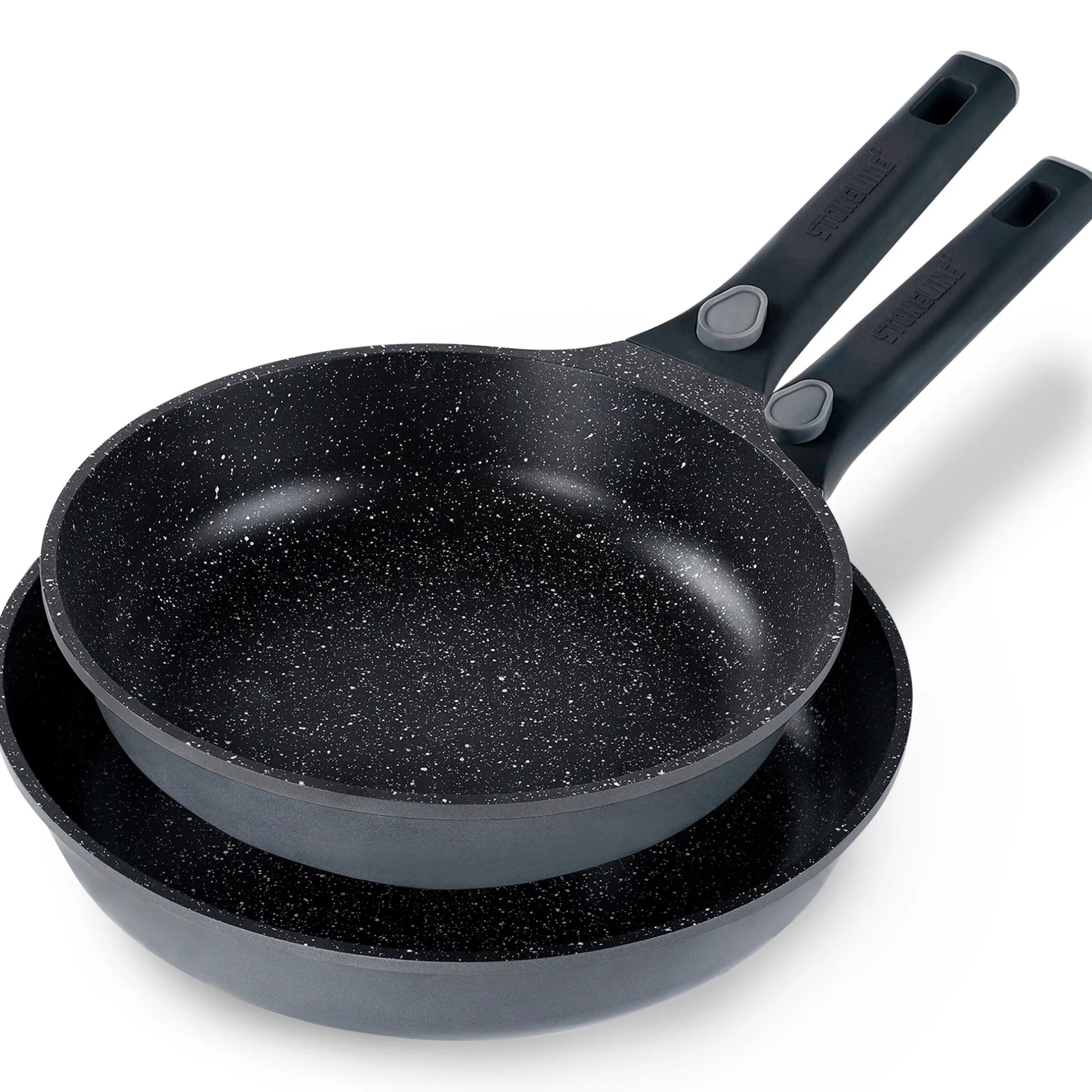 STONELINE SMART Pfannen-Set 2-teilig 24/28 | ohne Deckel - Grau