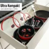 STONELINE SMART Pfannen-Set 6-teilig 20/24/28 | ohne Deckel - Rot