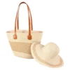 Strandhut-Taschen-Set, 2-teilig