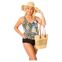 Strandhut-Taschen-Set, 2-teilig