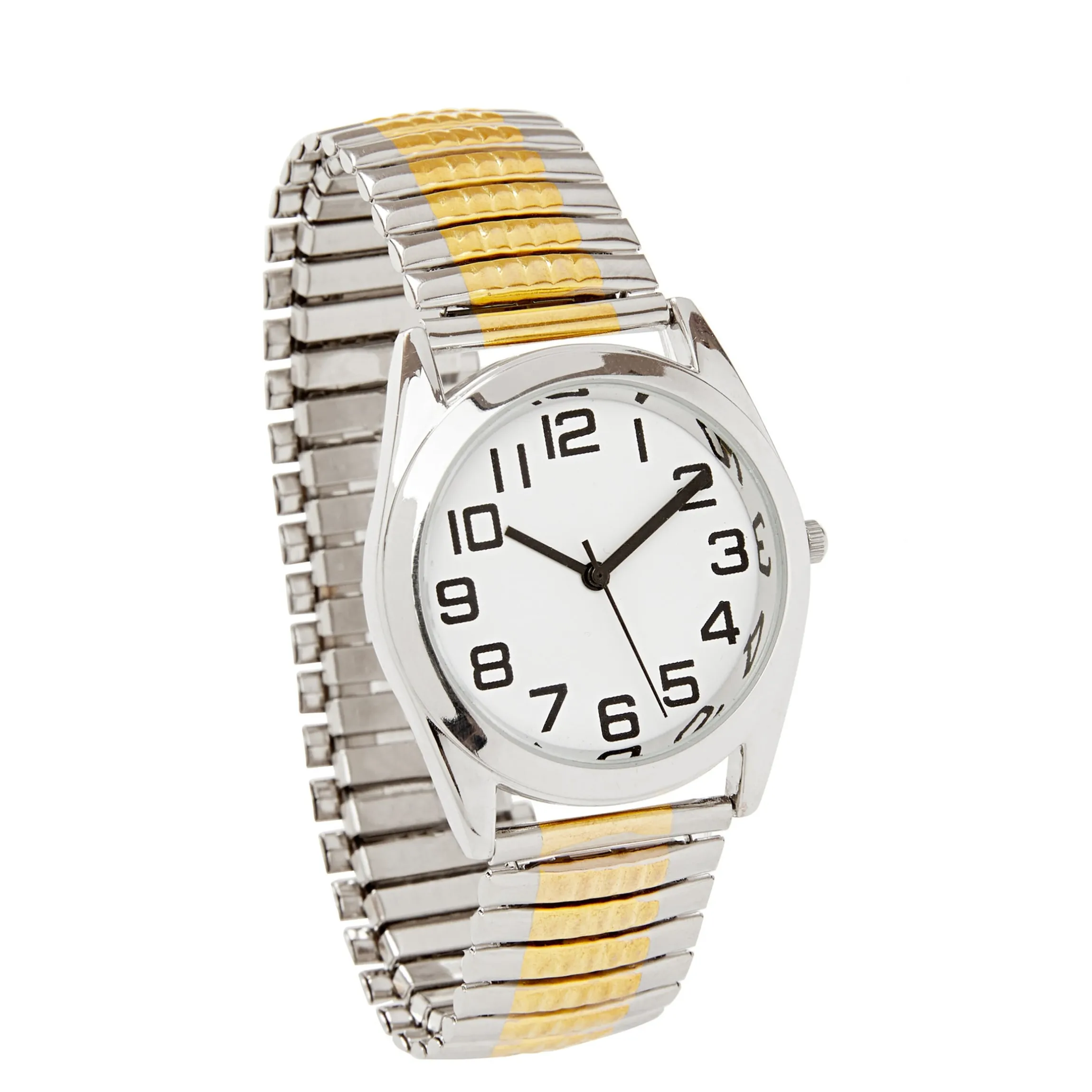Stretch-Seniorenuhr Herren