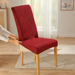 Stuhlhusse „Blätter“, 2 Stück