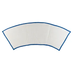 Super-Soft-Badematte „halbrund“ königsblau