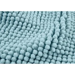 Super-Soft-Badematte, 80x50 cm hellblau