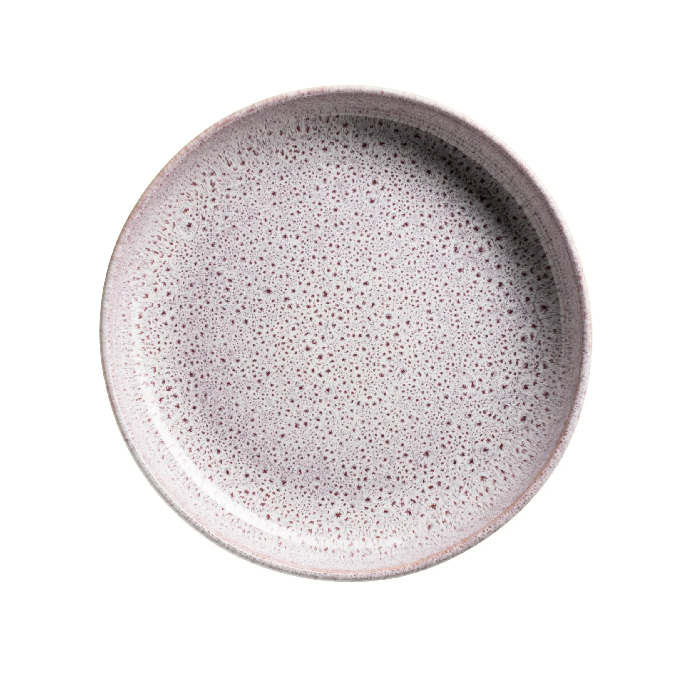 Suppenteller-Set, Steinzeug Alpenwiese Beere / Creme