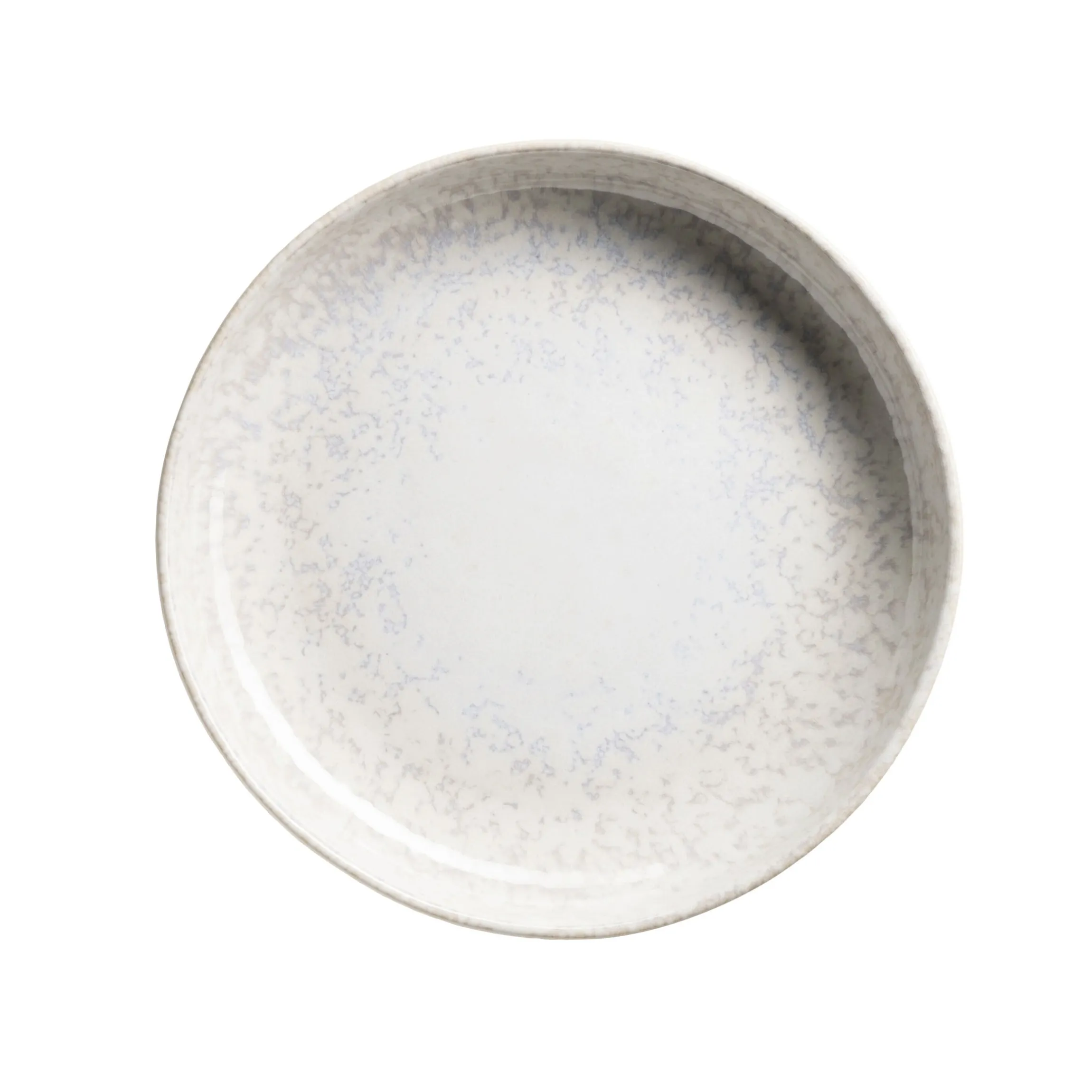 Suppenteller-Set, Steinzeug Alpenwiese Beere / Creme