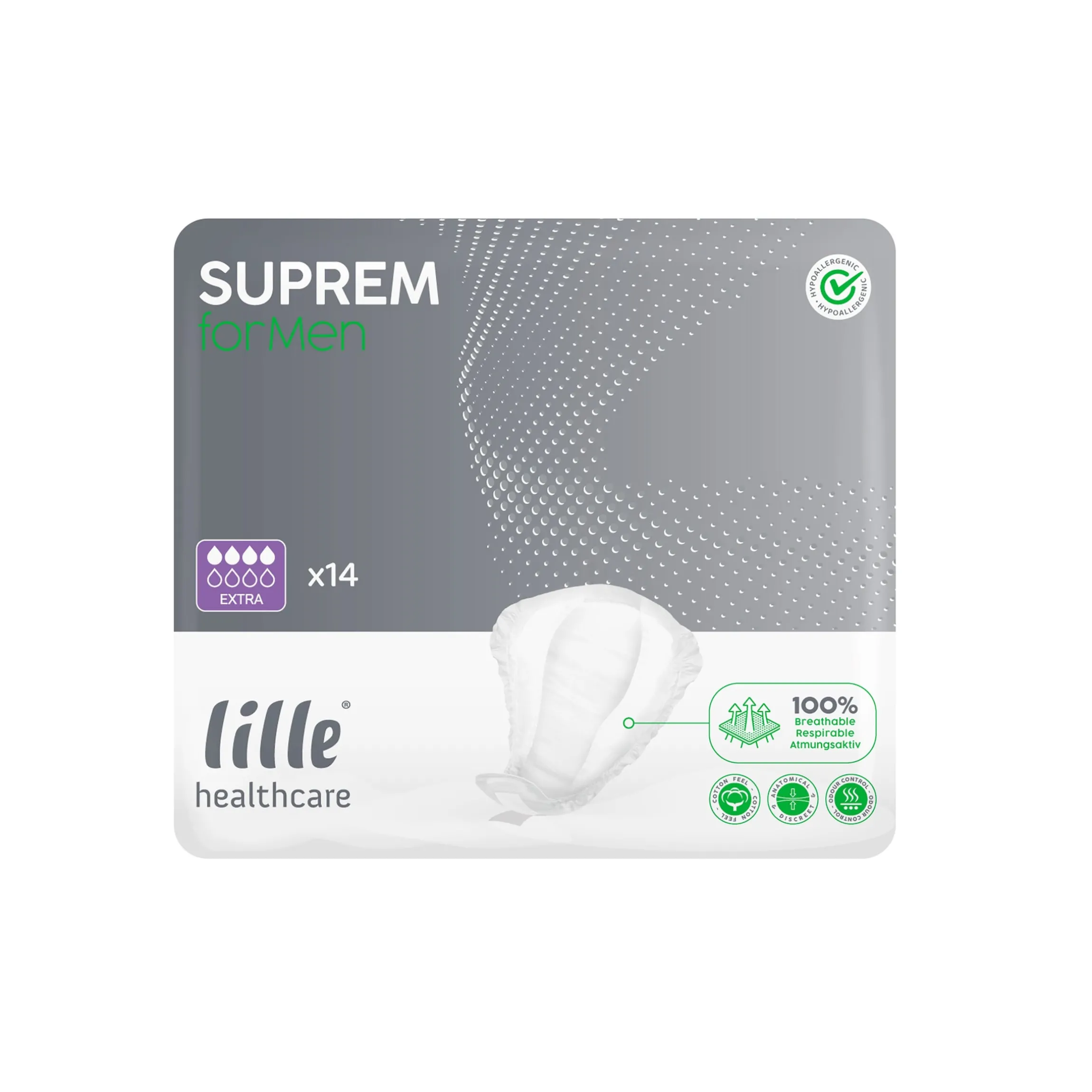 Suprem Man Einlagen Extra, 14 Stück