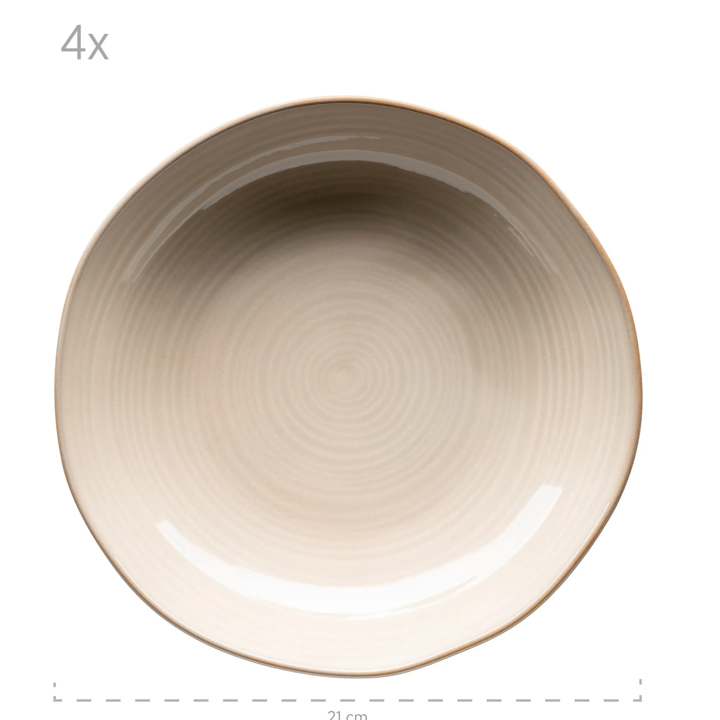 Tafelservice, Keramik Nottingham Beige