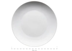 Tafelservice, Porzellan BARCA 6 x Speiseteller, 6 x Suppenteller