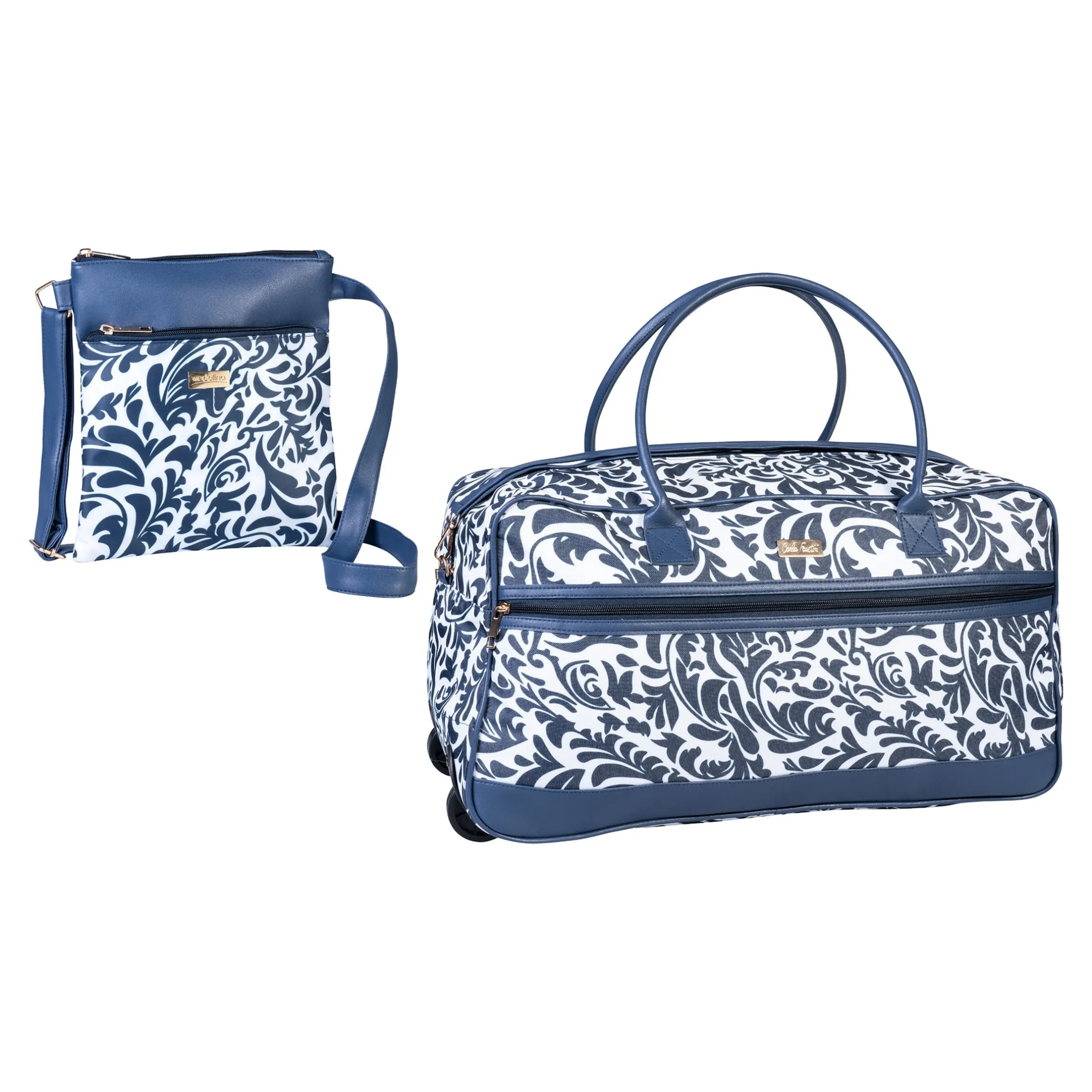 Taschen-Set Trolleytasche & Umhängetasche "Marseille", 2-teilig
