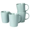 Tassen „Basic“, 4 Stück je 400 ml mint