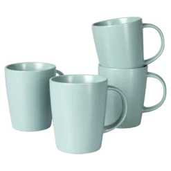 Tassen „Basic“, 4 Stück je 400 ml mint
