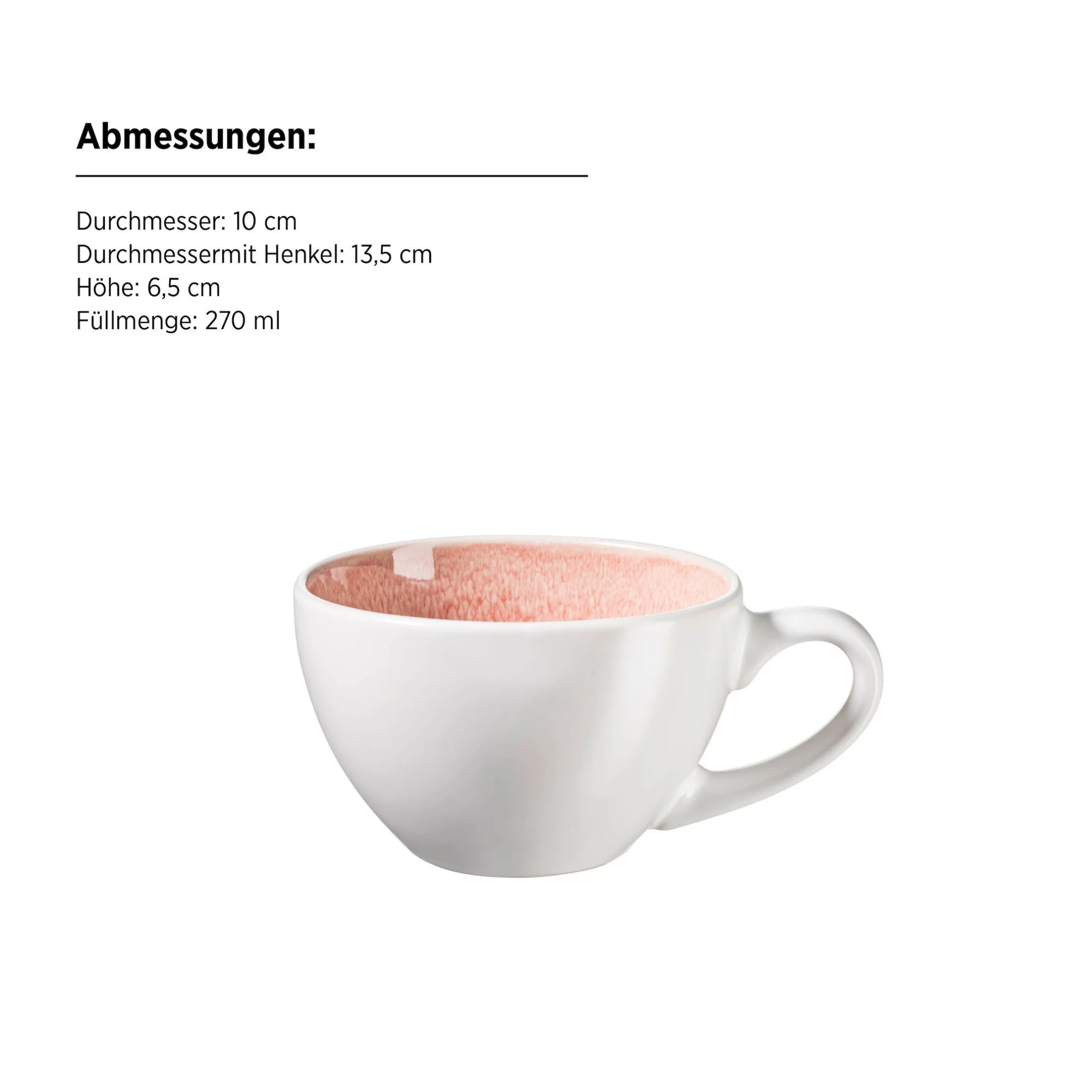 Tassen-Set, Steinzeug Frozen Berry