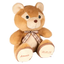Teddybär personalisiert mit Namen & Geburtsdatum