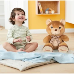 Teddybär personalisiert mit Namen & Geburtsdatum