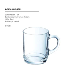 Teeglas-Set -