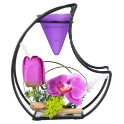 Teelichthalter „Violet Spring“