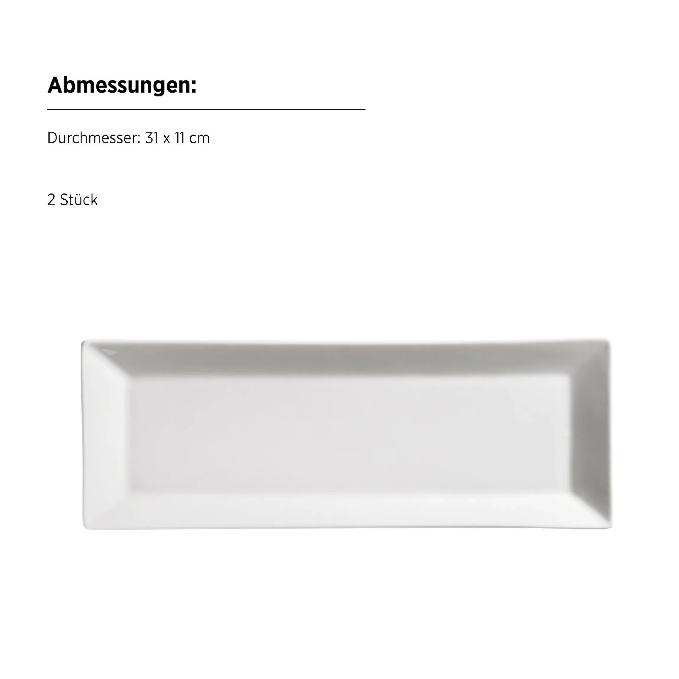 Teller-Set, Porzellan TRENDY LINE