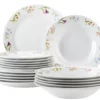 Teller-Set, Porzellan Zosma