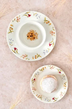 Teller-Set, Porzellan Zosma