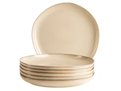 Teller Set, Steinzeug Cordelia Sand