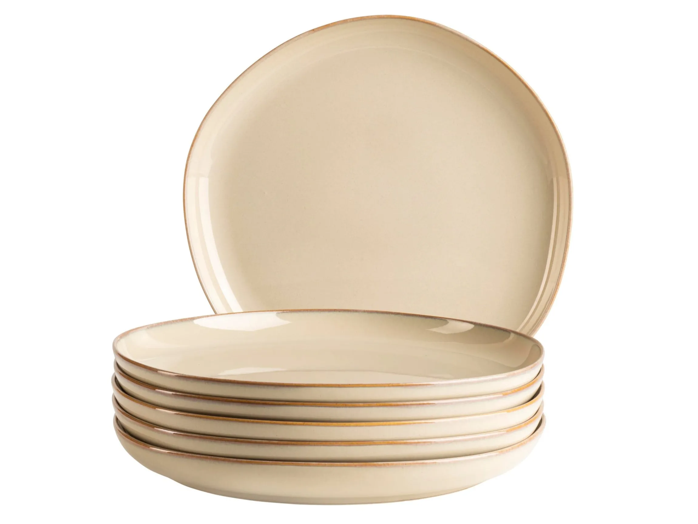 Teller Set, Steinzeug Cordelia Sand