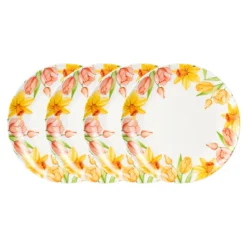 Teller „Tulpen“, 4 Stück