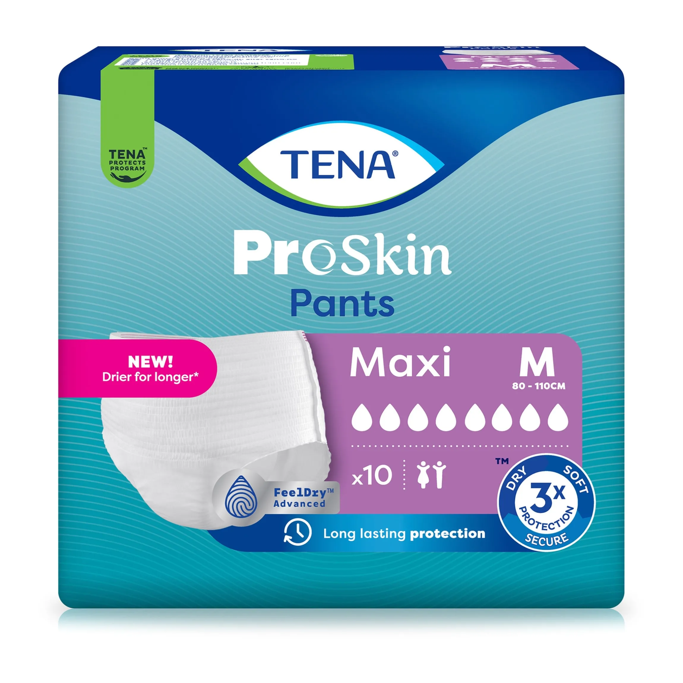 Tena ProSkin Pants unisex Maxi 2550 ml, 10 Stück