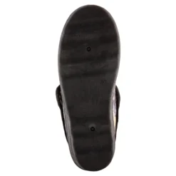Thermo-Haussschuh "Blumen"