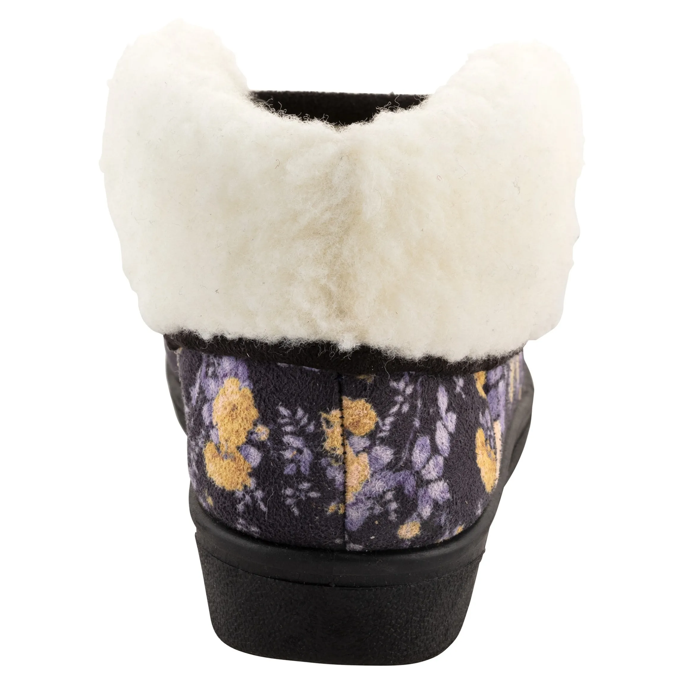 Thermo-Haussschuh "Blumen"