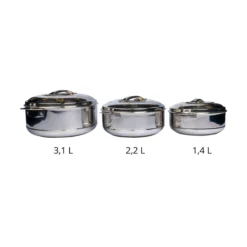 Thermoschüssel "Galant", Edelstahl Set, 6 Teile