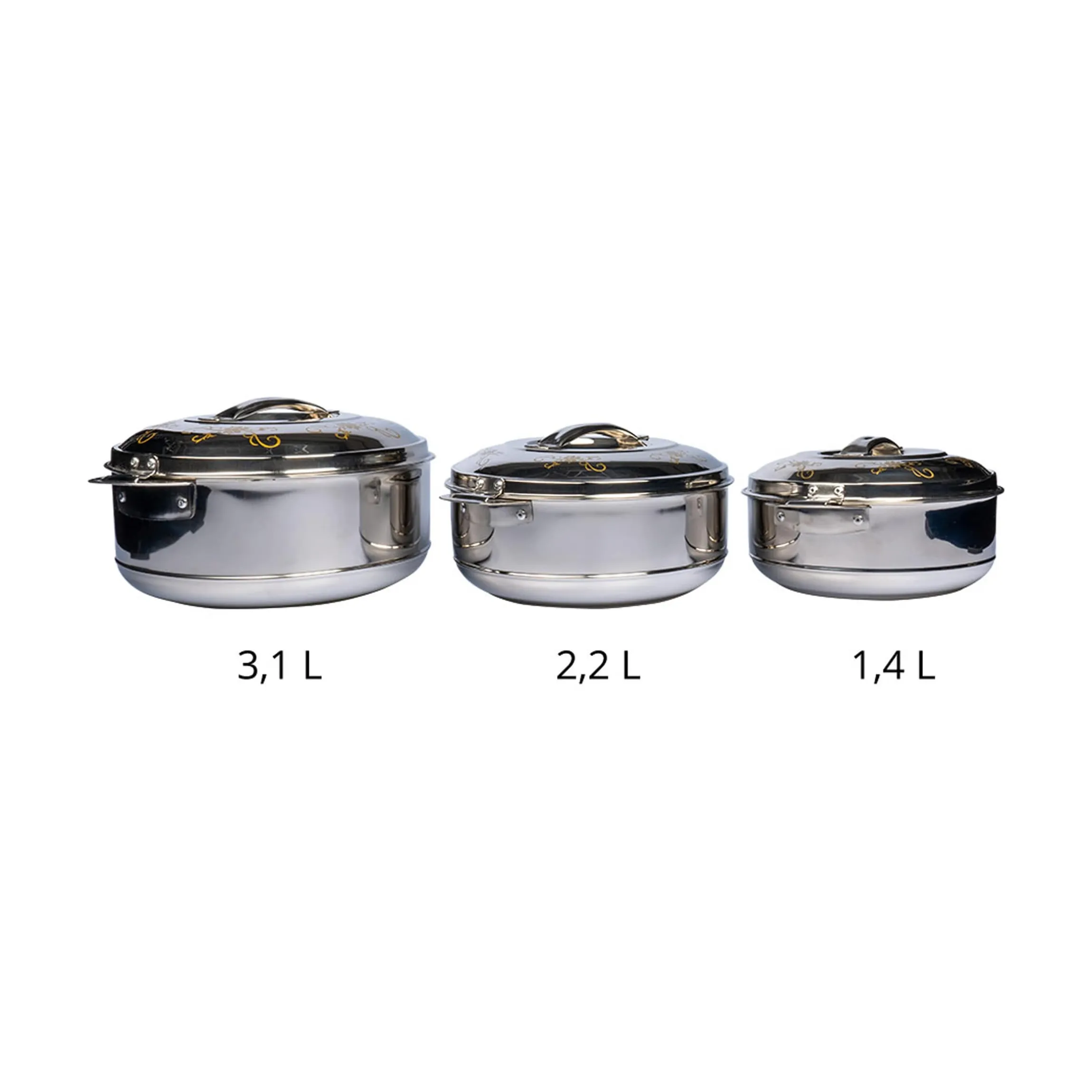 Thermoschüssel "Galant", Edelstahl Set, 6 Teile