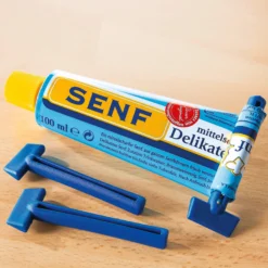 Tubenaufroller-Set, 5 Stück blau
