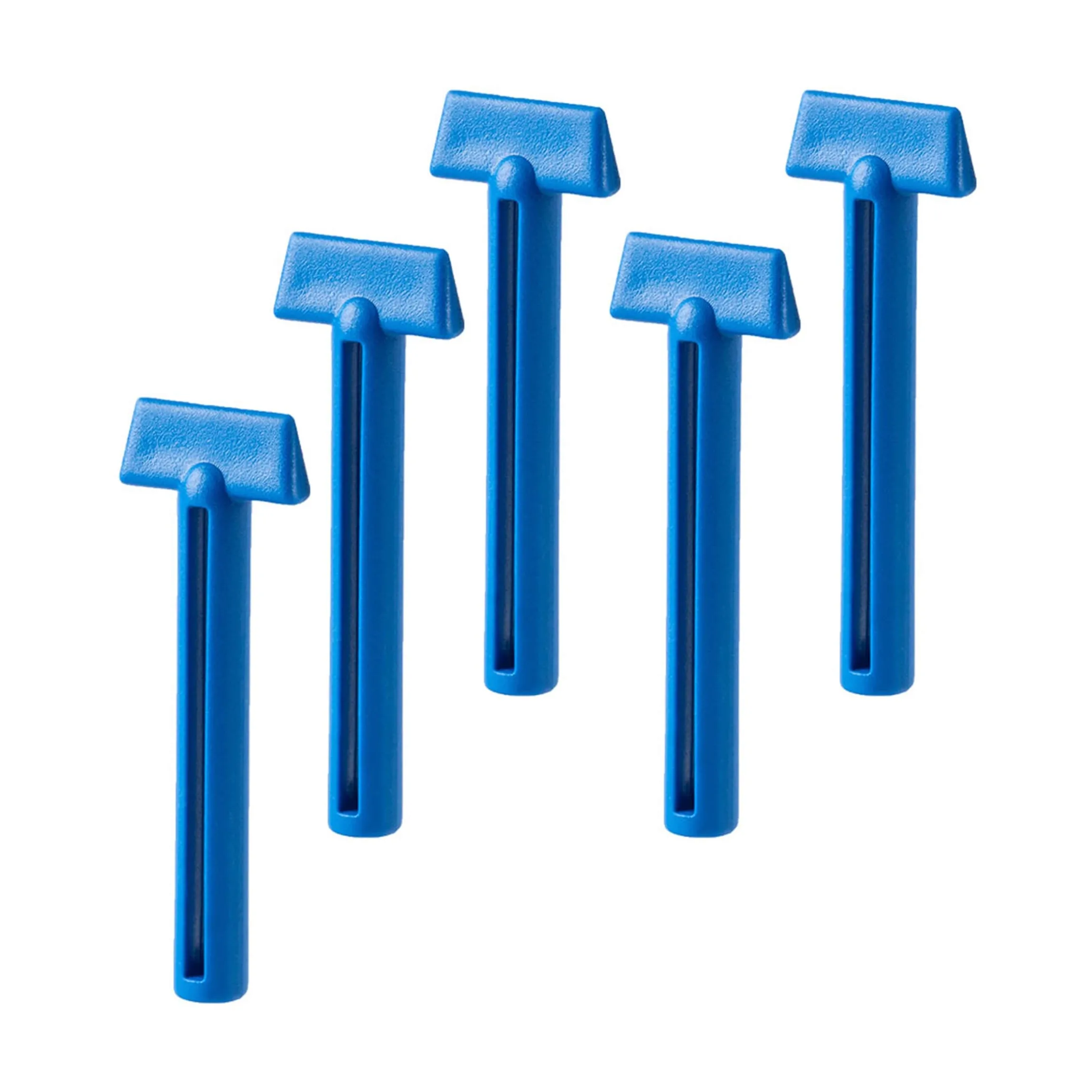 Tubenaufroller-Set, 5 Stück blau