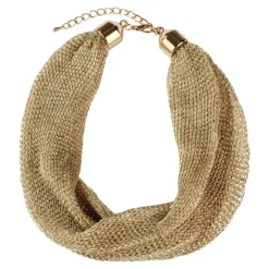 Tuch-Kette gold