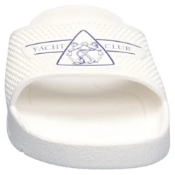 Unisex-Pantolette "Yachtclub“ weiß