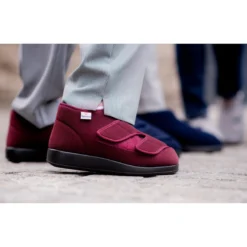 Verbandschuh Genua bordeaux