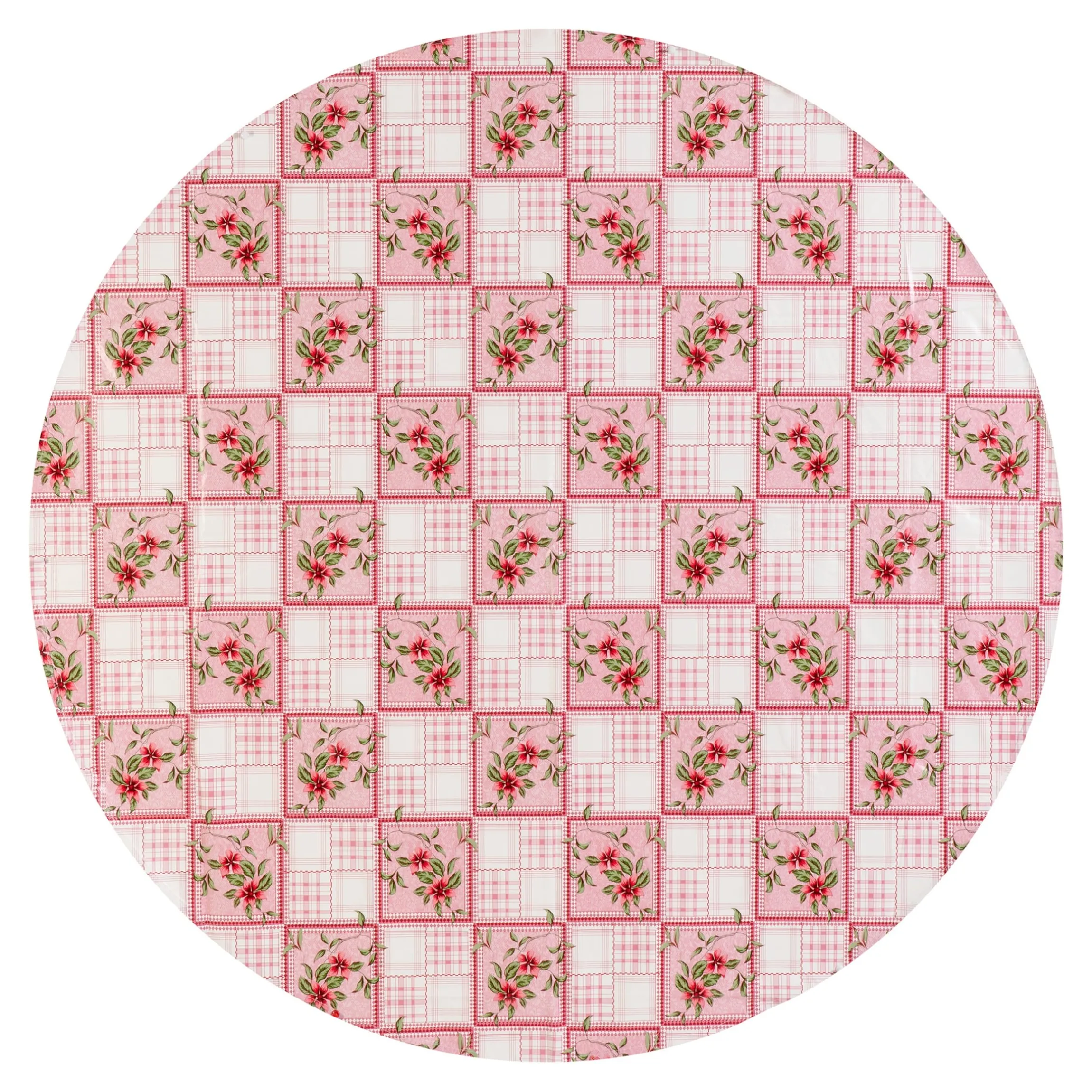 Wachstischtuch "Fleur" Ø 130 cm, rund