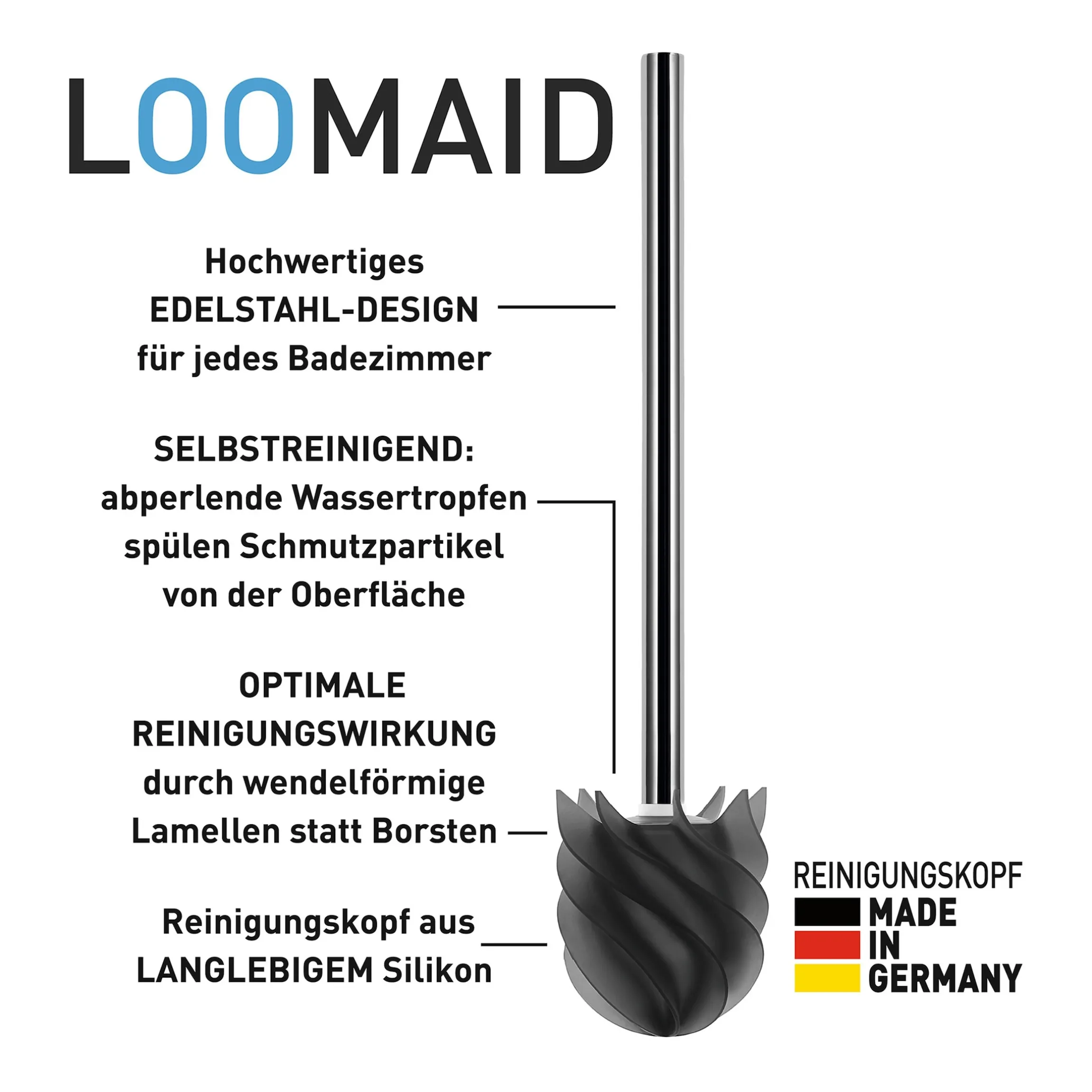WC-Bürste Loomaid pink