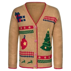 Weihnachts-Strickweste „Carsten“