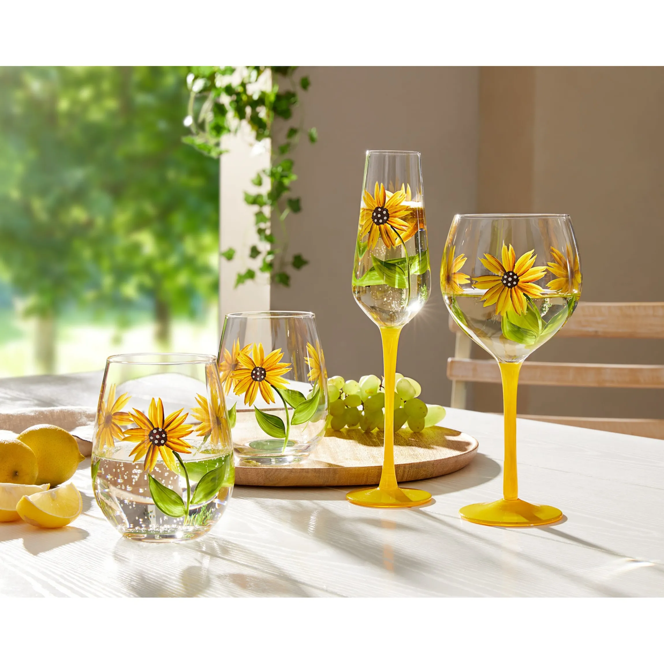 Weinglas „Sonnenblume“, 500 ml