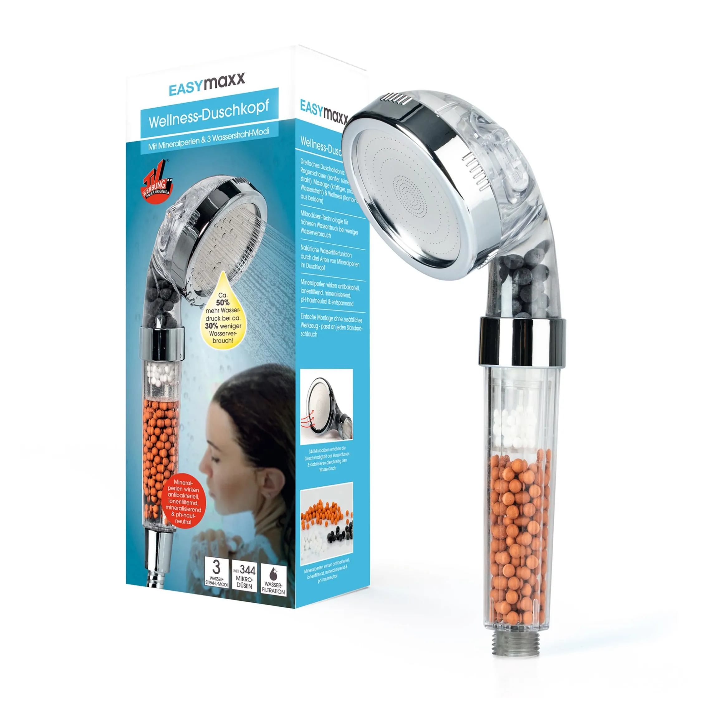 Wellness-Duschkopf "EASYmaxx"
