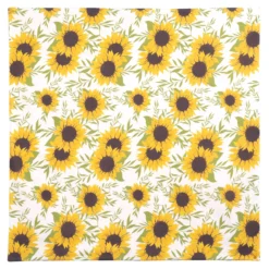 Wende-Mitteldecke „Sonnenblume“, 85x85 cm